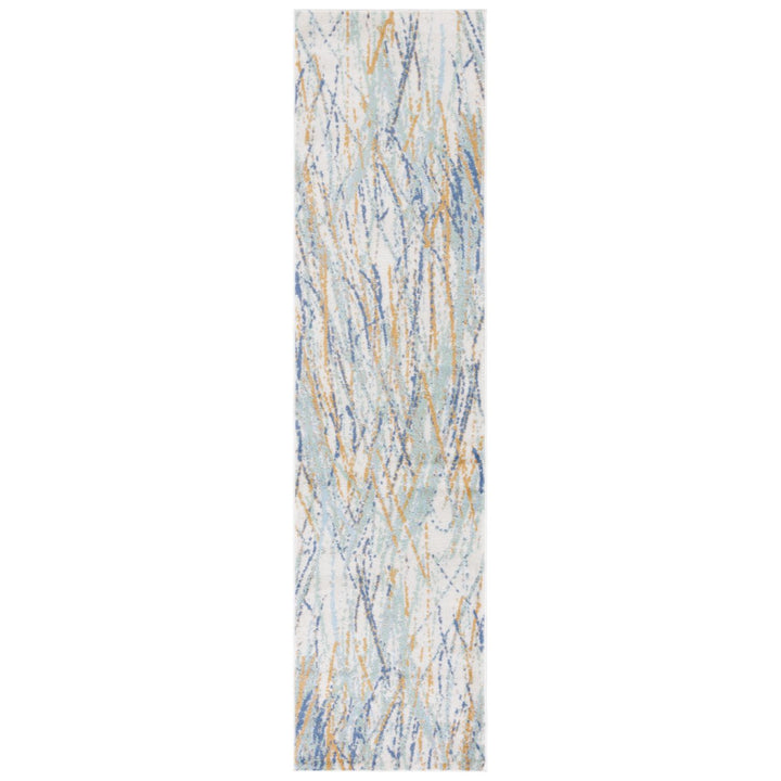 SAFAVIEH Skyler Collection SKY508D Gold / Blue Green Rug Image 1