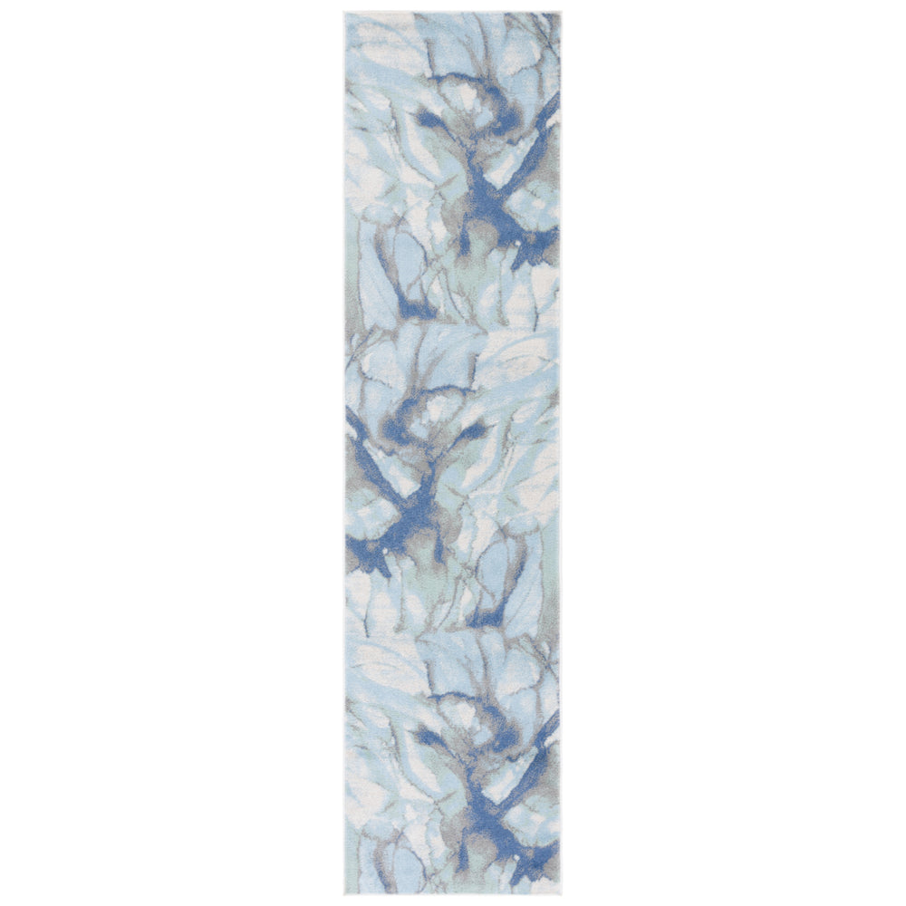 SAFAVIEH Skyler Collection SKY512N Light Blue / Grey Rug Image 2