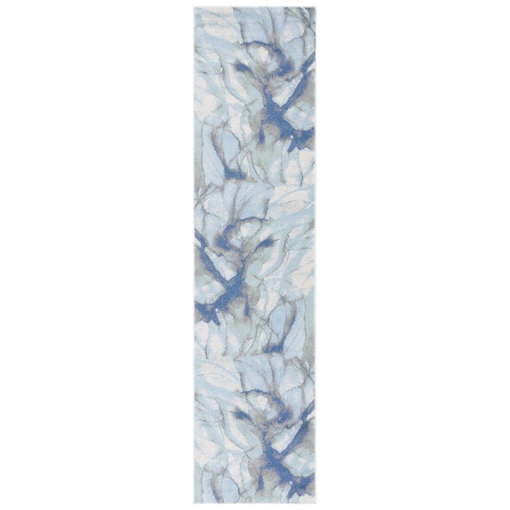 SAFAVIEH Skyler Collection SKY512N Light Blue / Grey Rug Image 1