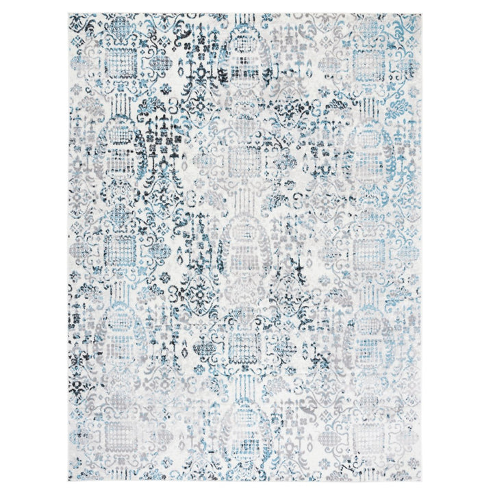 SAFAVIEH Skyler Collection SKY711A Grey / Blue Rug Image 11