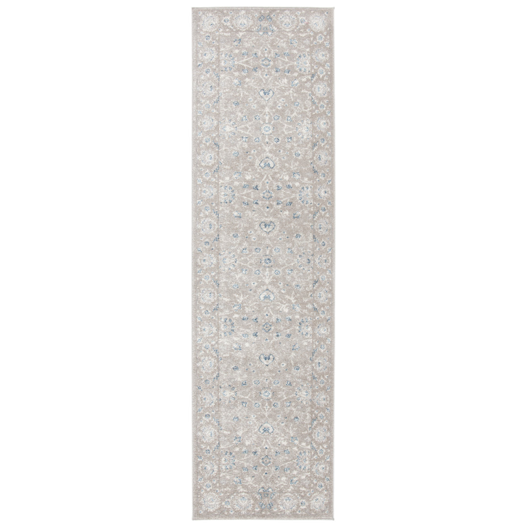 SAFAVIEH Sofia Collection SOF330A Tan / Blue Rug Image 5