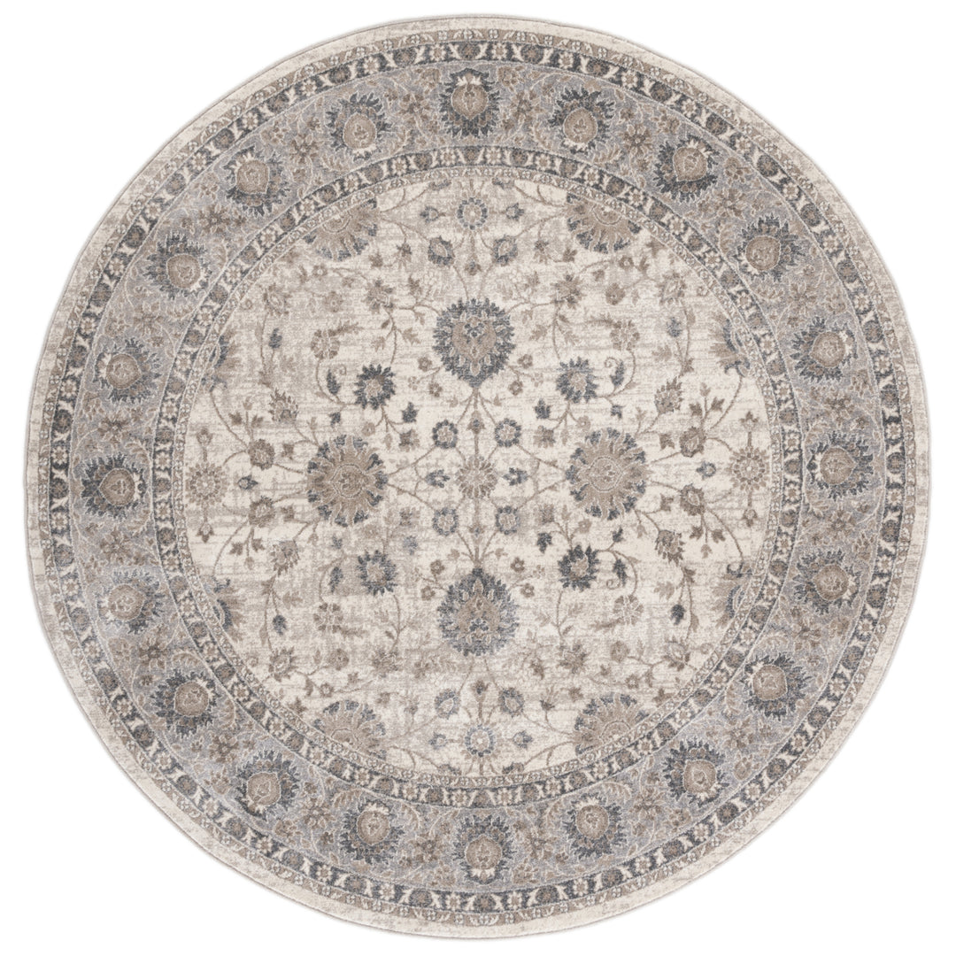 SAFAVIEH Sofia Collection SOF330D Ivory / Grey Rug Image 4