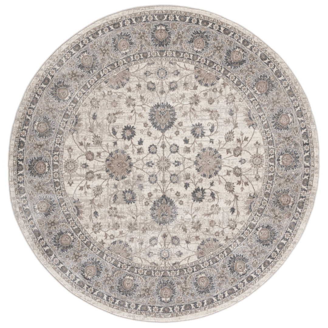 SAFAVIEH Sofia Collection SOF330D Ivory / Grey Rug Image 1