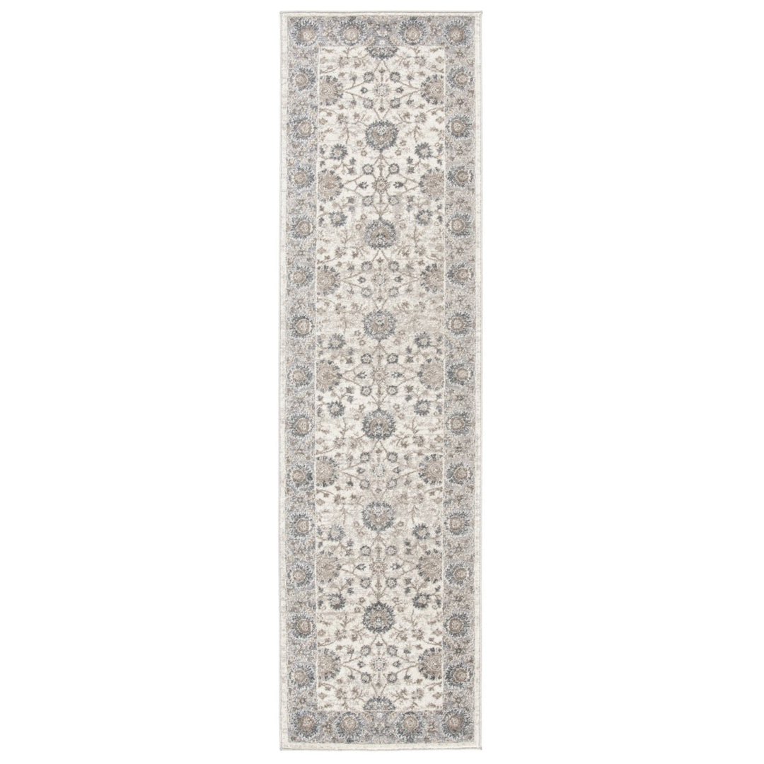 SAFAVIEH Sofia Collection SOF330D Ivory / Grey Rug Image 1