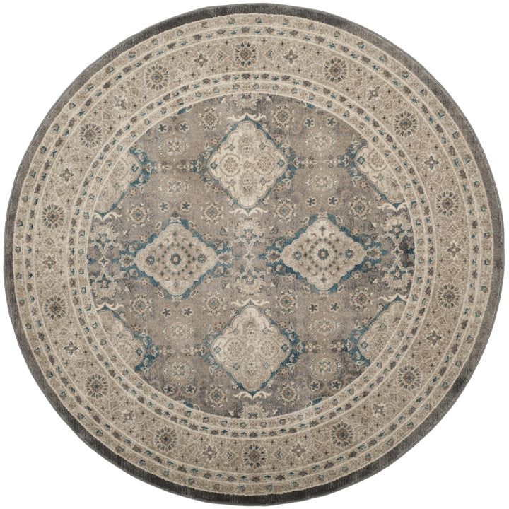 SAFAVIEH Sofia Collection SOF366B Light Grey / Beige Rug Image 4