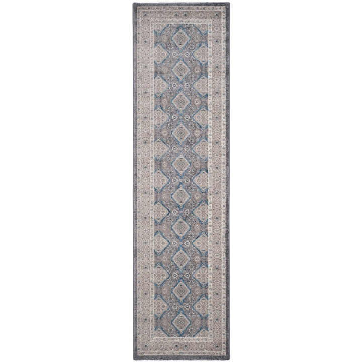 SAFAVIEH Sofia Collection SOF366B Light Grey / Beige Rug Image 1