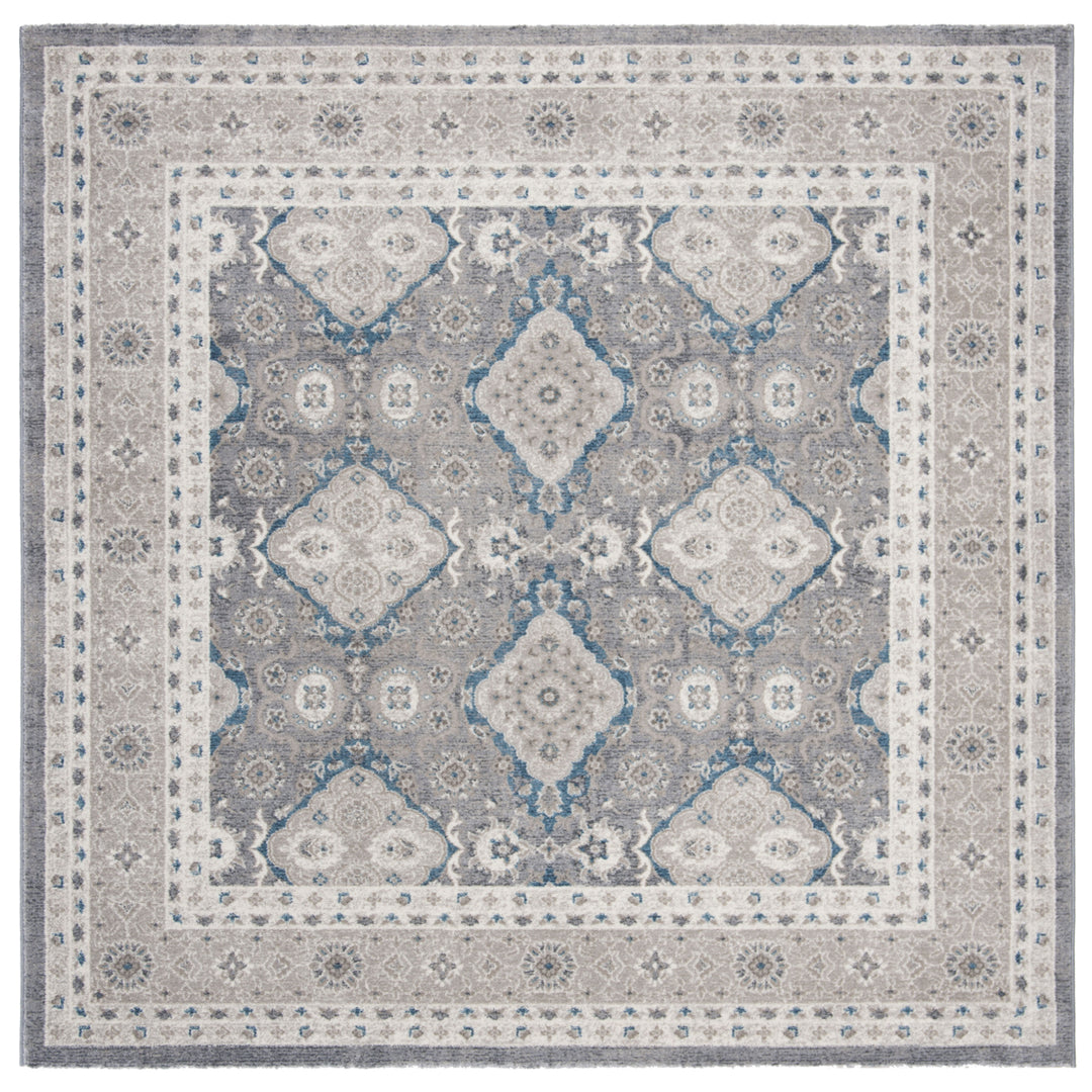 SAFAVIEH Sofia Collection SOF366B Light Grey / Beige Rug Image 6