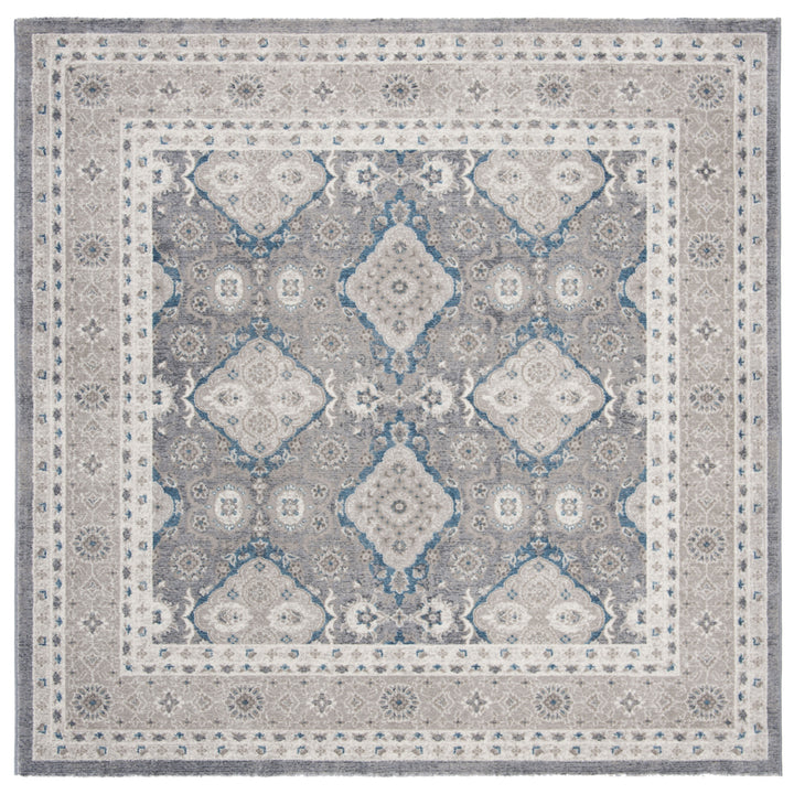 SAFAVIEH Sofia Collection SOF366B Light Grey / Beige Rug Image 6