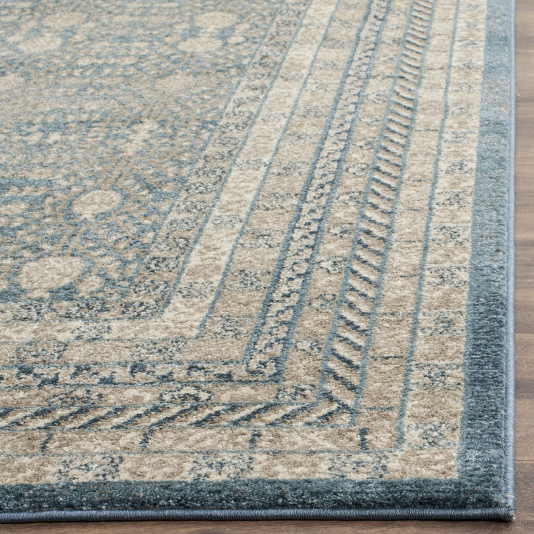 SAFAVIEH Sofia Collection SOF376C Blue / Beige Rug Image 7