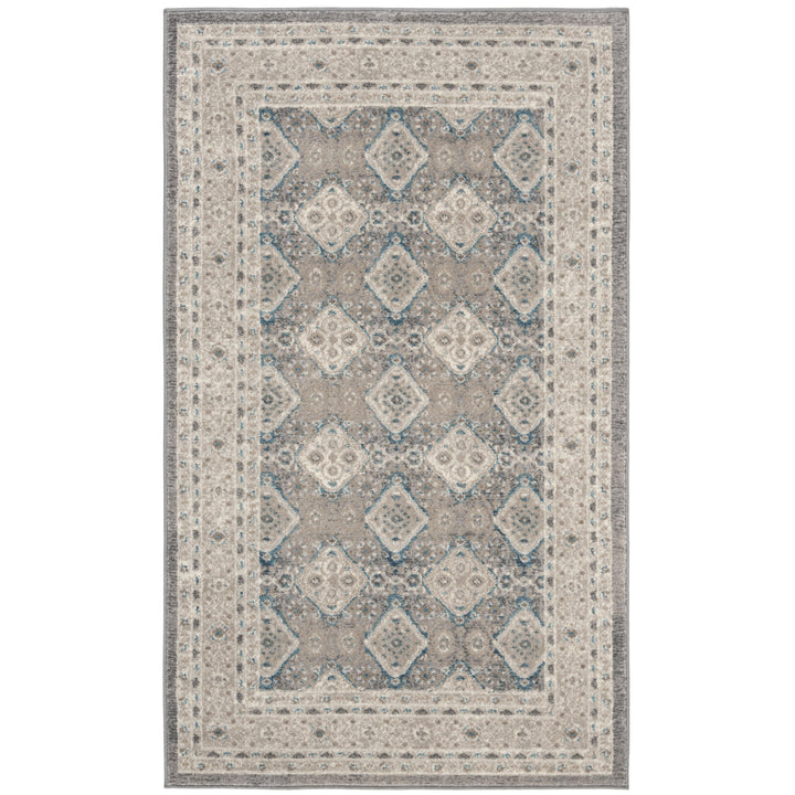 SAFAVIEH Sofia Collection SOF366B Light Grey / Beige Rug Image 10