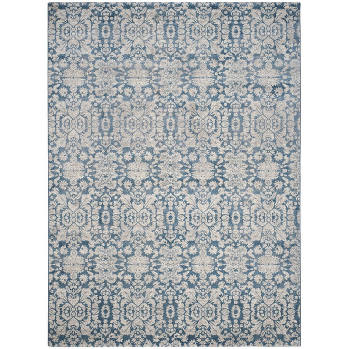 SAFAVIEH Sofia Collection SOF381C Blue / Beige Rug Image 1