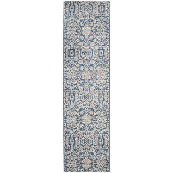 SAFAVIEH Sofia Collection SOF381C Blue / Beige Rug Image 3