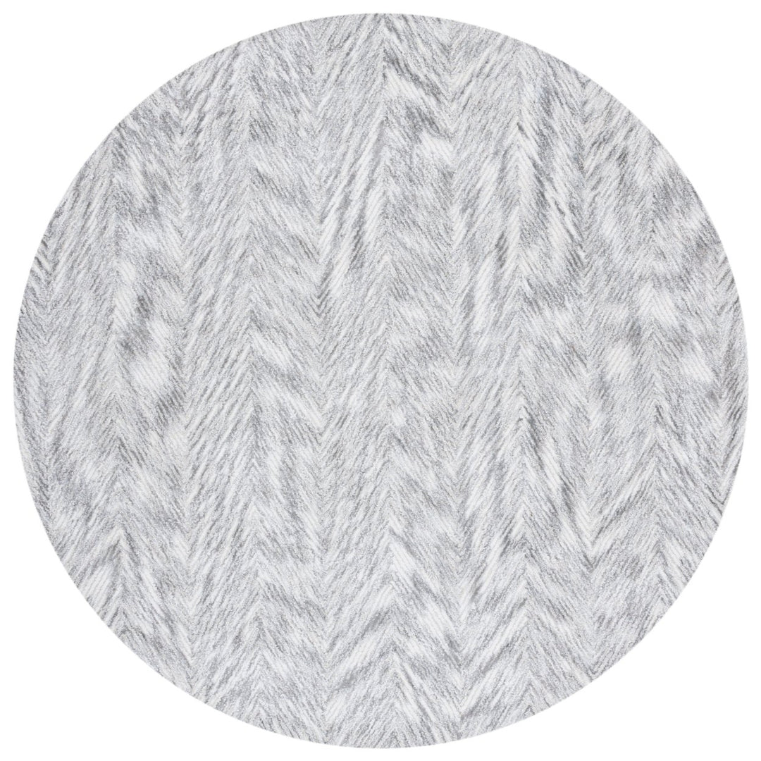 SAFAVIEH Soho Collection SOH175F Handmade Grey/Ivory Rug Image 1