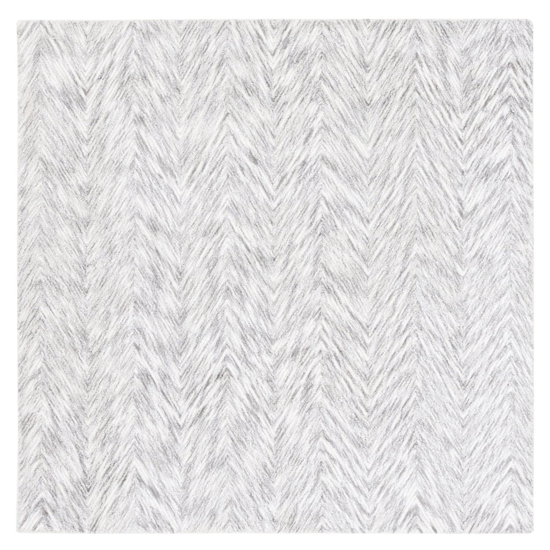 SAFAVIEH Soho Collection SOH175F Handmade Grey/Ivory Rug Image 6