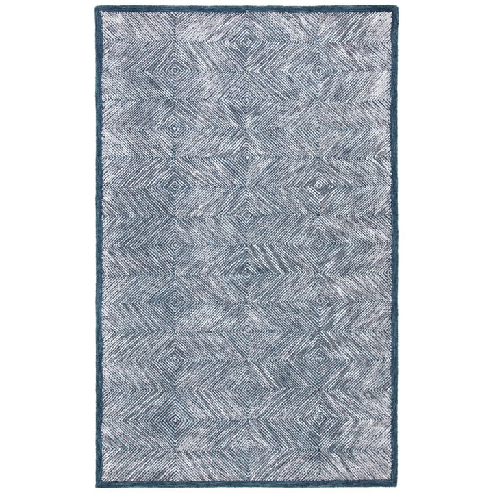 SAFAVIEH Soho SOH176F Handmade Dark Grey / Ivory Rug Image 1