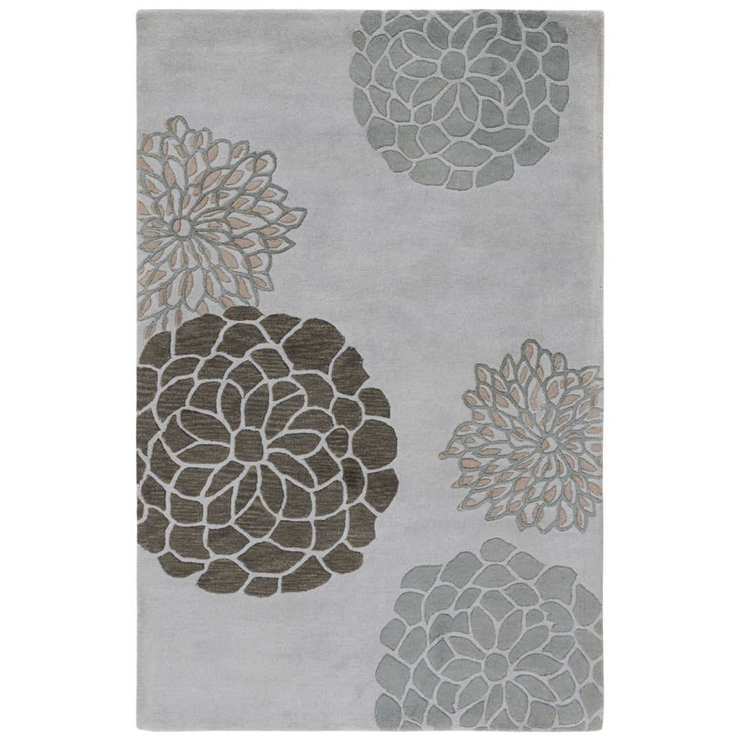 SAFAVIEH Soho Collection SOH211A Handmade Light Grey Rug Image 10