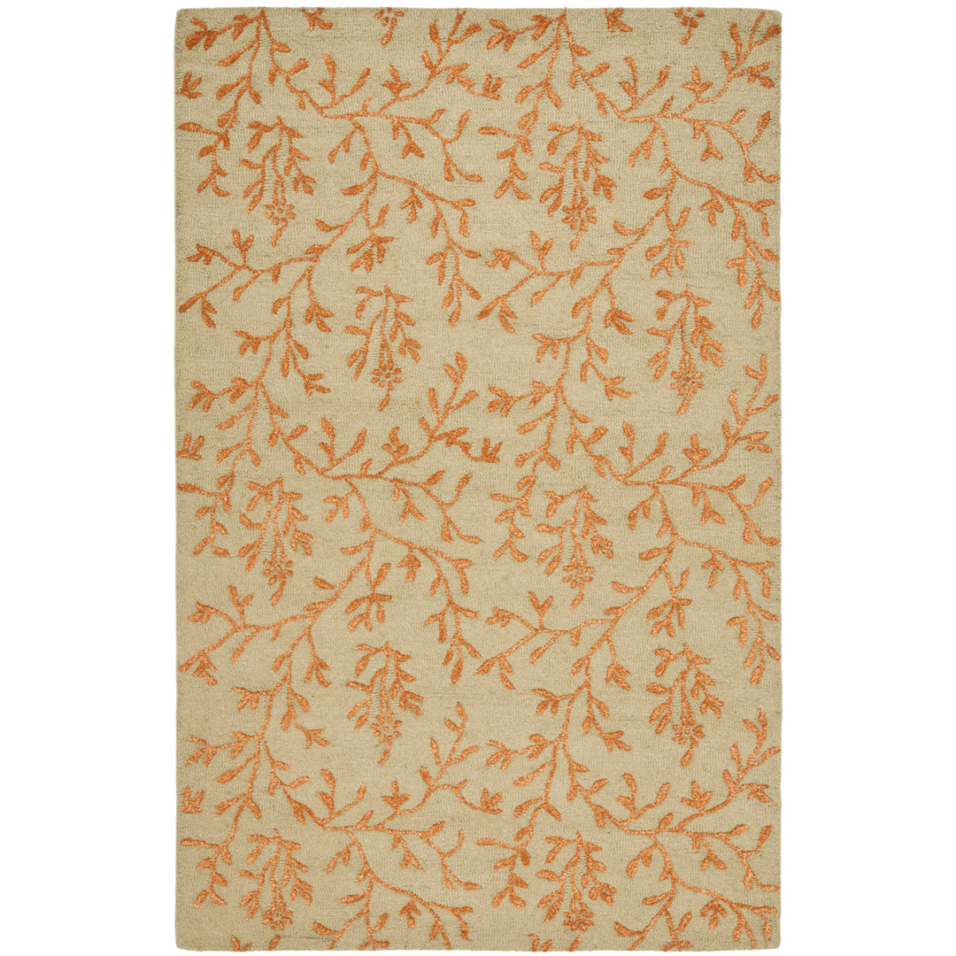 SAFAVIEH Soho Collection SOH214A Handmade Green/Gold Rug Image 10