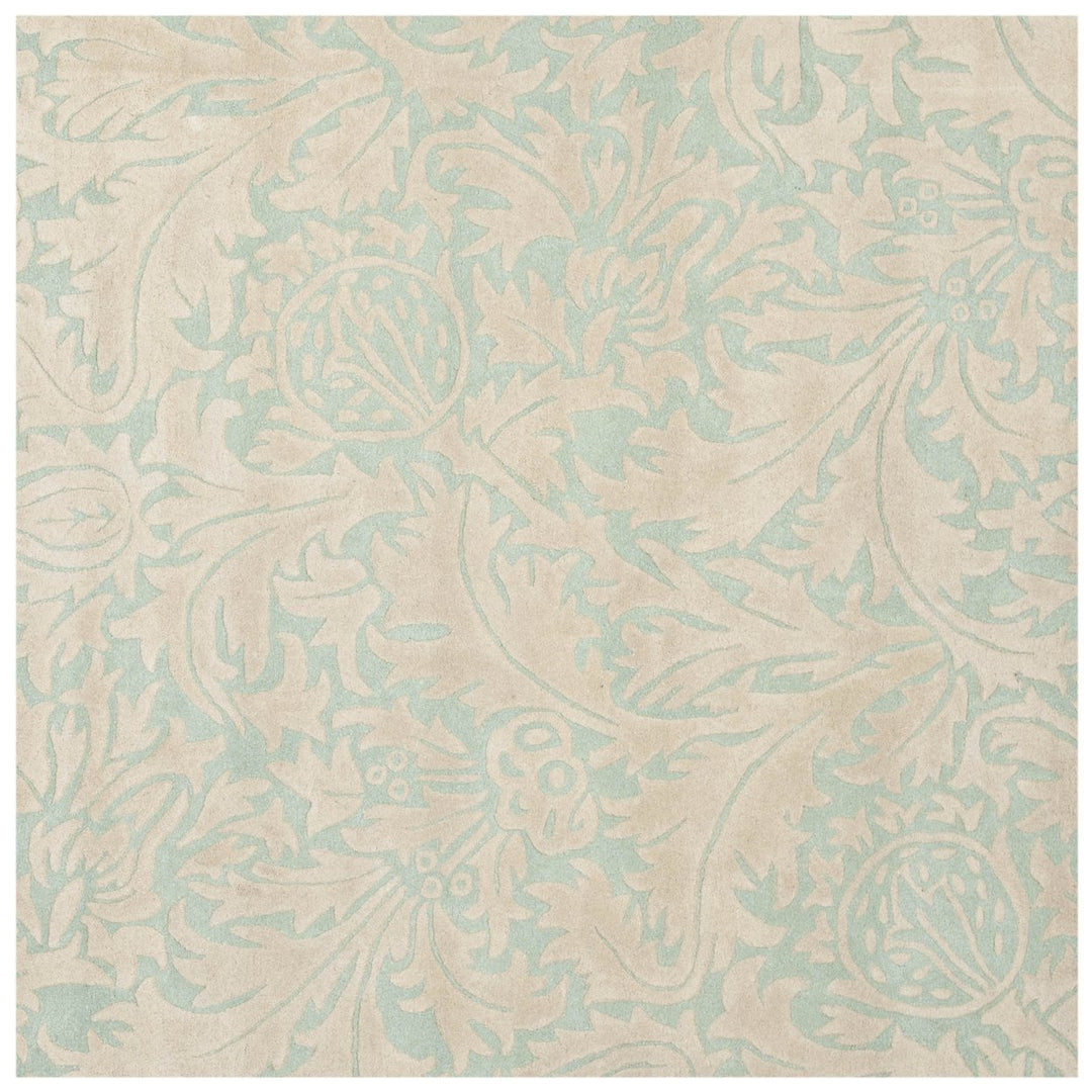 SAFAVIEH Soho SOH255A Handmade Light Blue / Beige Rug Image 1