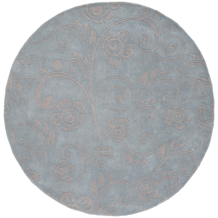 SAFAVIEH Soho Collection SOH219A Handmade Grey/Multi Rug Image 4