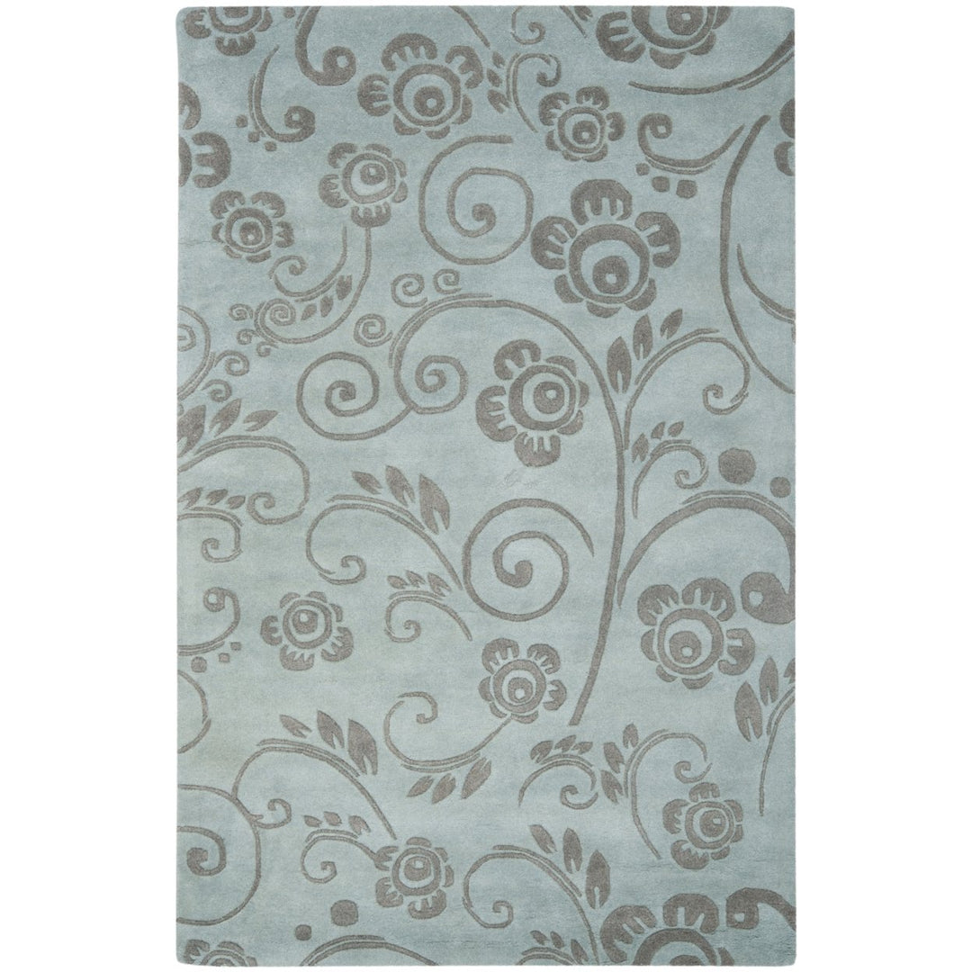 SAFAVIEH Soho Collection SOH219A Handmade Grey/Multi Rug Image 1