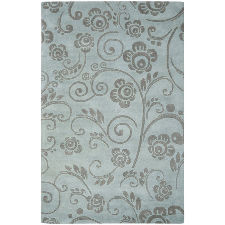 SAFAVIEH Soho Collection SOH219A Handmade Grey/Multi Rug Image 1