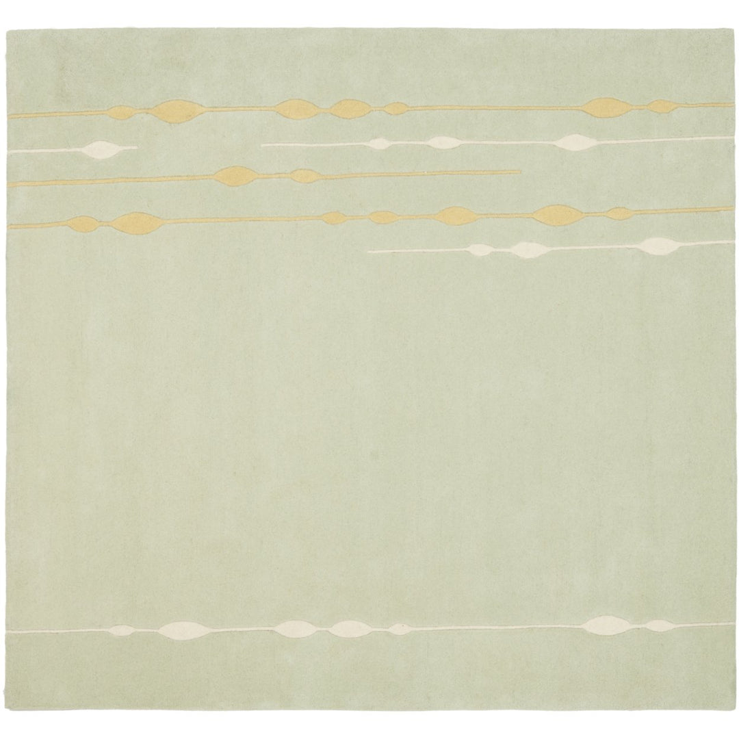 SAFAVIEH Soho Collection SOH303A Handmade Light Green Rug Image 1