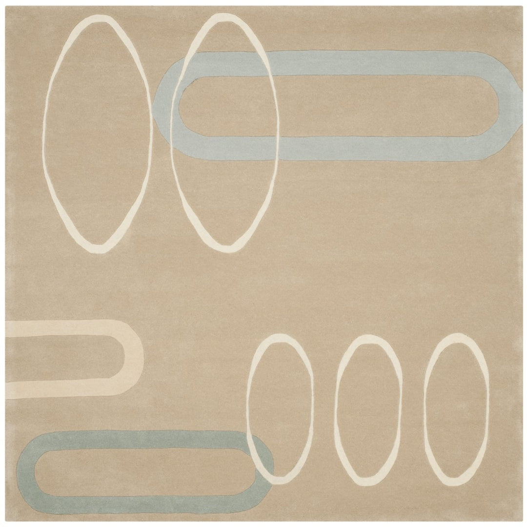 SAFAVIEH Soho Collection SOH301A Handmade Beige Rug Image 1