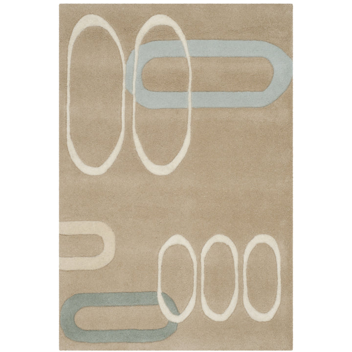 SAFAVIEH Soho Collection SOH301A Handmade Beige Rug Image 8