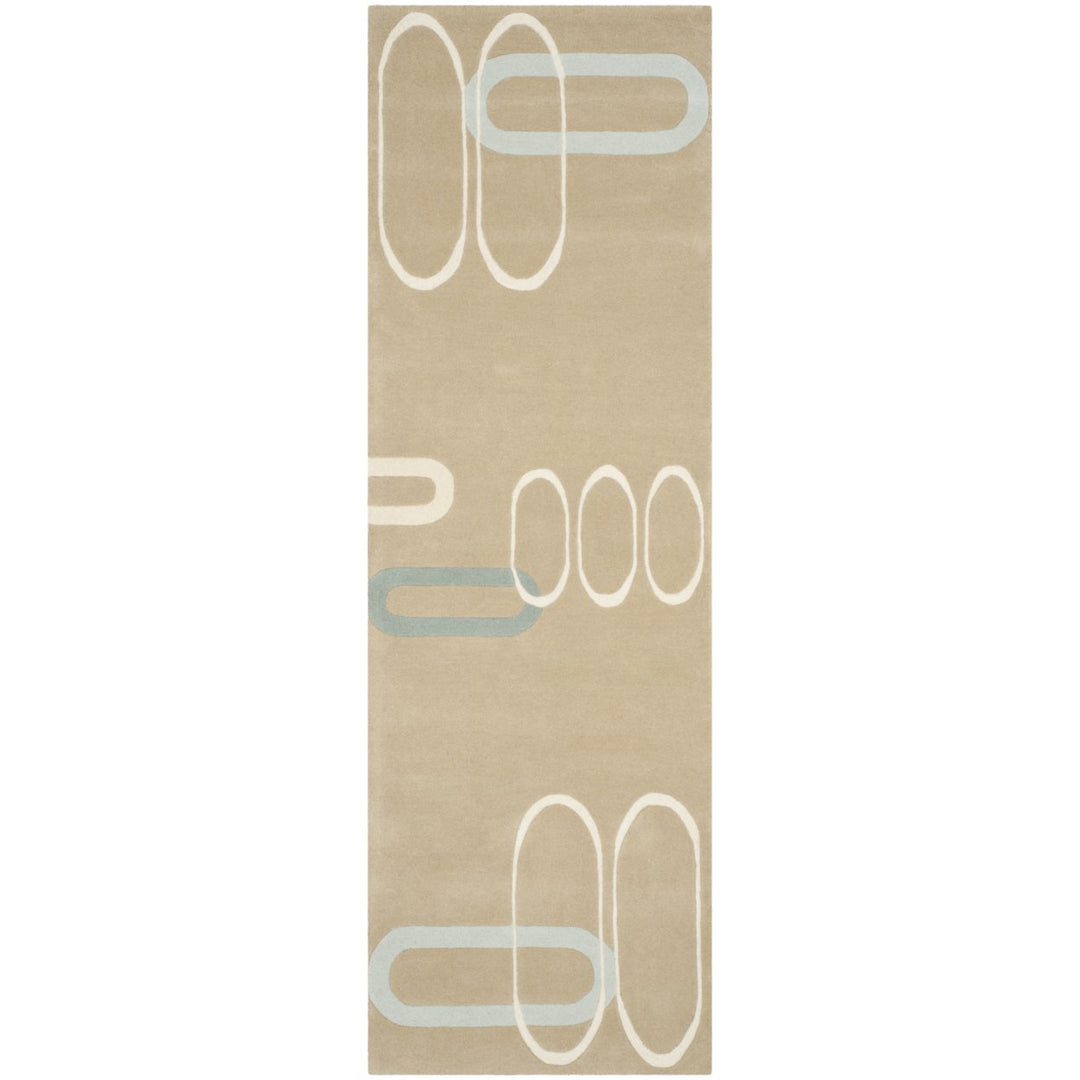 SAFAVIEH Soho Collection SOH301A Handmade Beige Rug Image 9