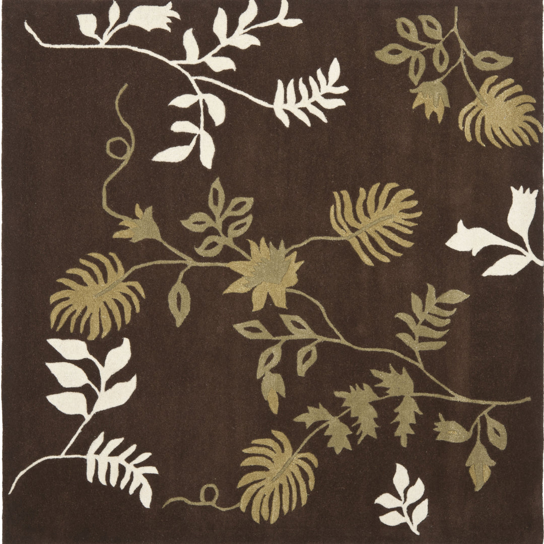 SAFAVIEH Soho Collection SOH313D Handmade Brown Rug Image 7