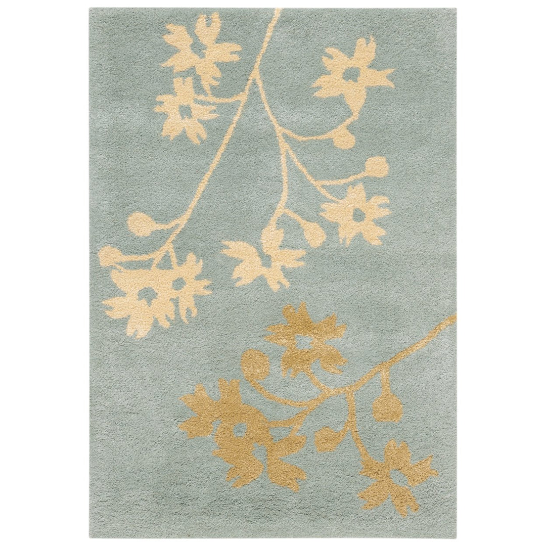 SAFAVIEH Soho SOH316C Handmade Light Blue / Multi Rug Image 2