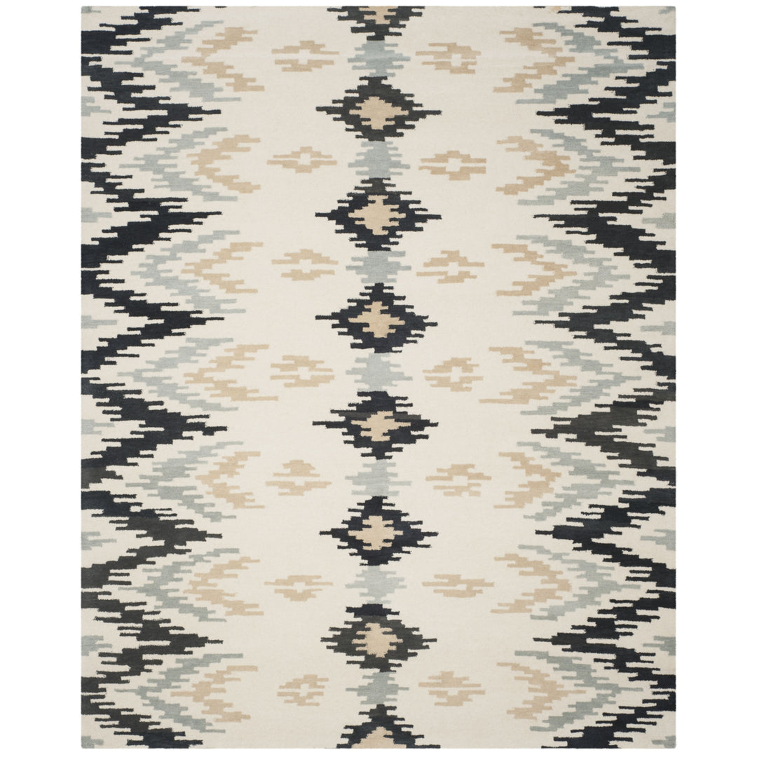 SAFAVIEH Soho SOH339A Handmade Ivory / Dark Grey Rug Image 1