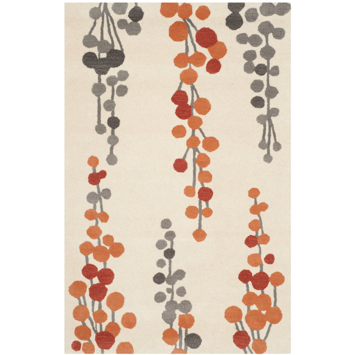 SAFAVIEH Soho SOH338B Handmade Beige / Orange Rug Image 7