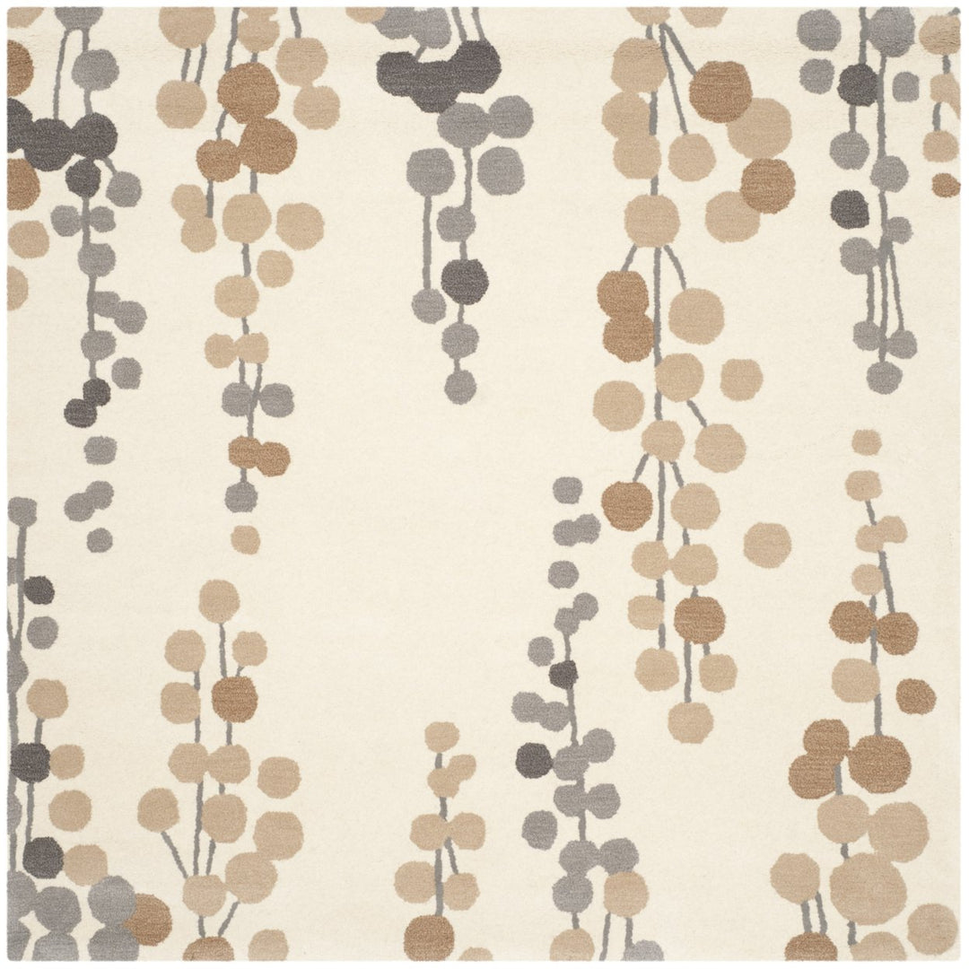 SAFAVIEH Soho Collection SOH338A Handmade Beige/Grey Rug Image 4