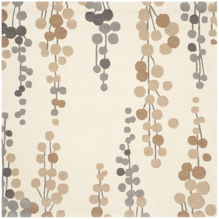 SAFAVIEH Soho Collection SOH338A Handmade Beige/Grey Rug Image 1