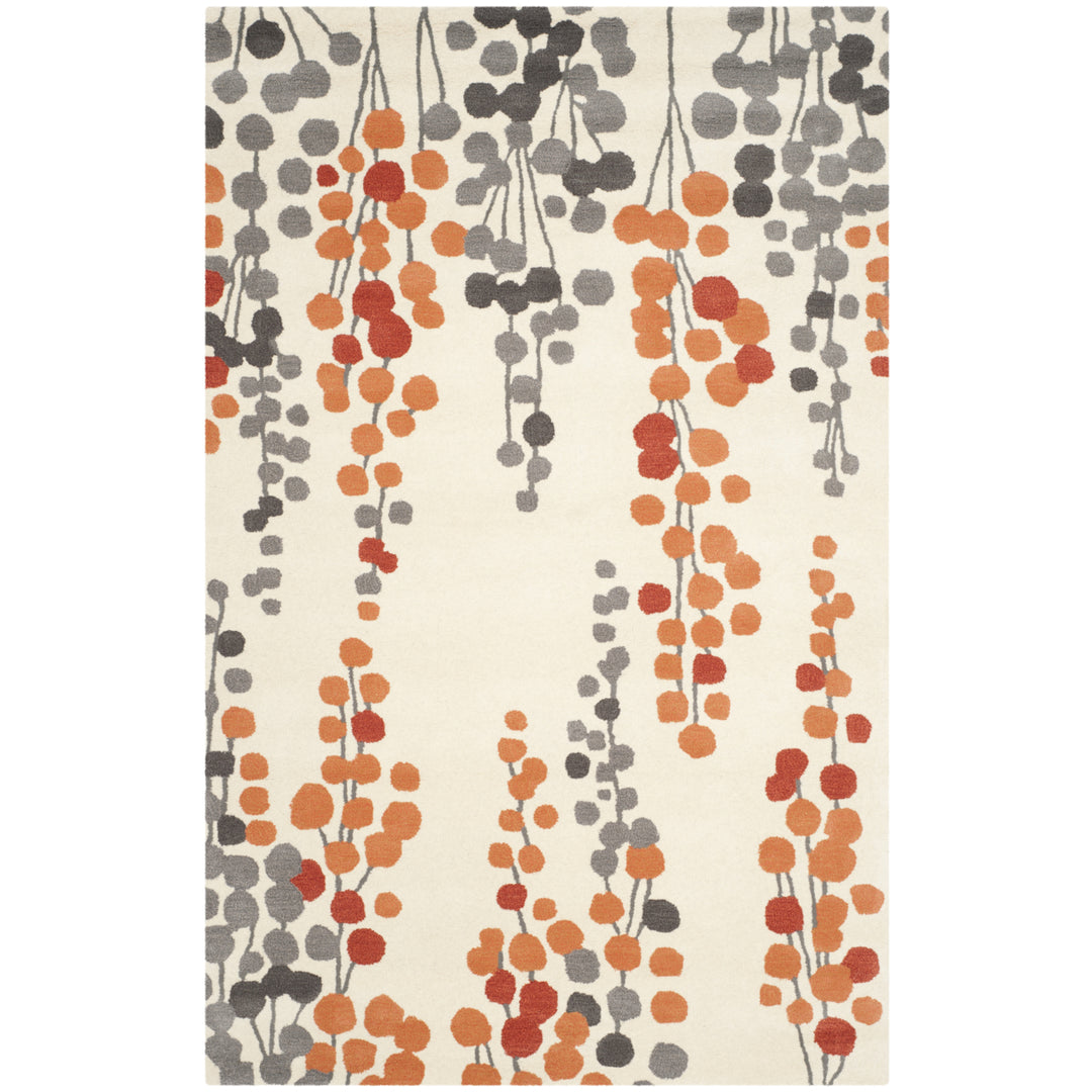 SAFAVIEH Soho SOH338B Handmade Beige / Orange Rug Image 8