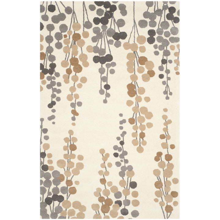 SAFAVIEH Soho Collection SOH338A Handmade Beige/Grey Rug Image 8