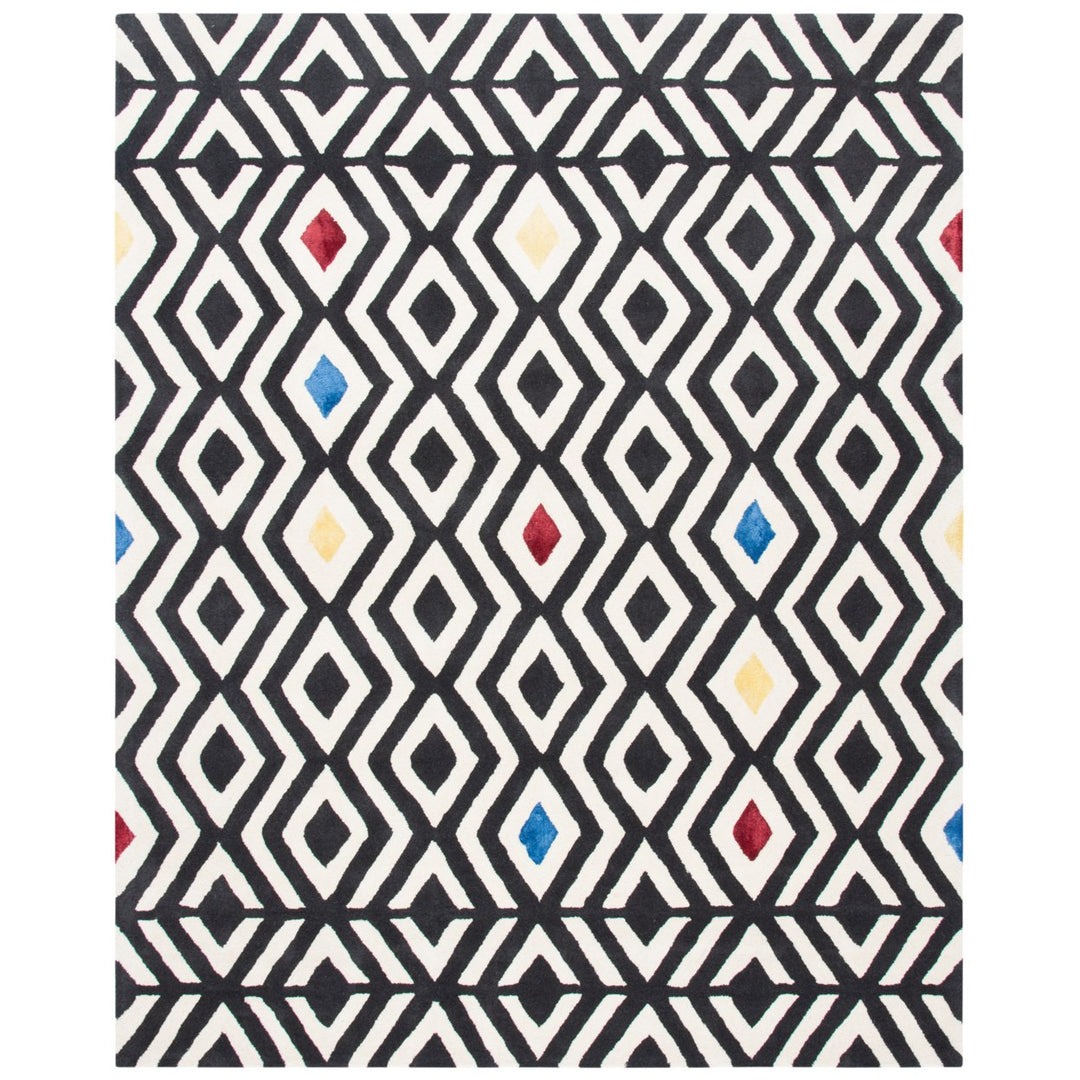 SAFAVIEH Soho SOH341A Handmade Beige / Charcoal Rug Image 1