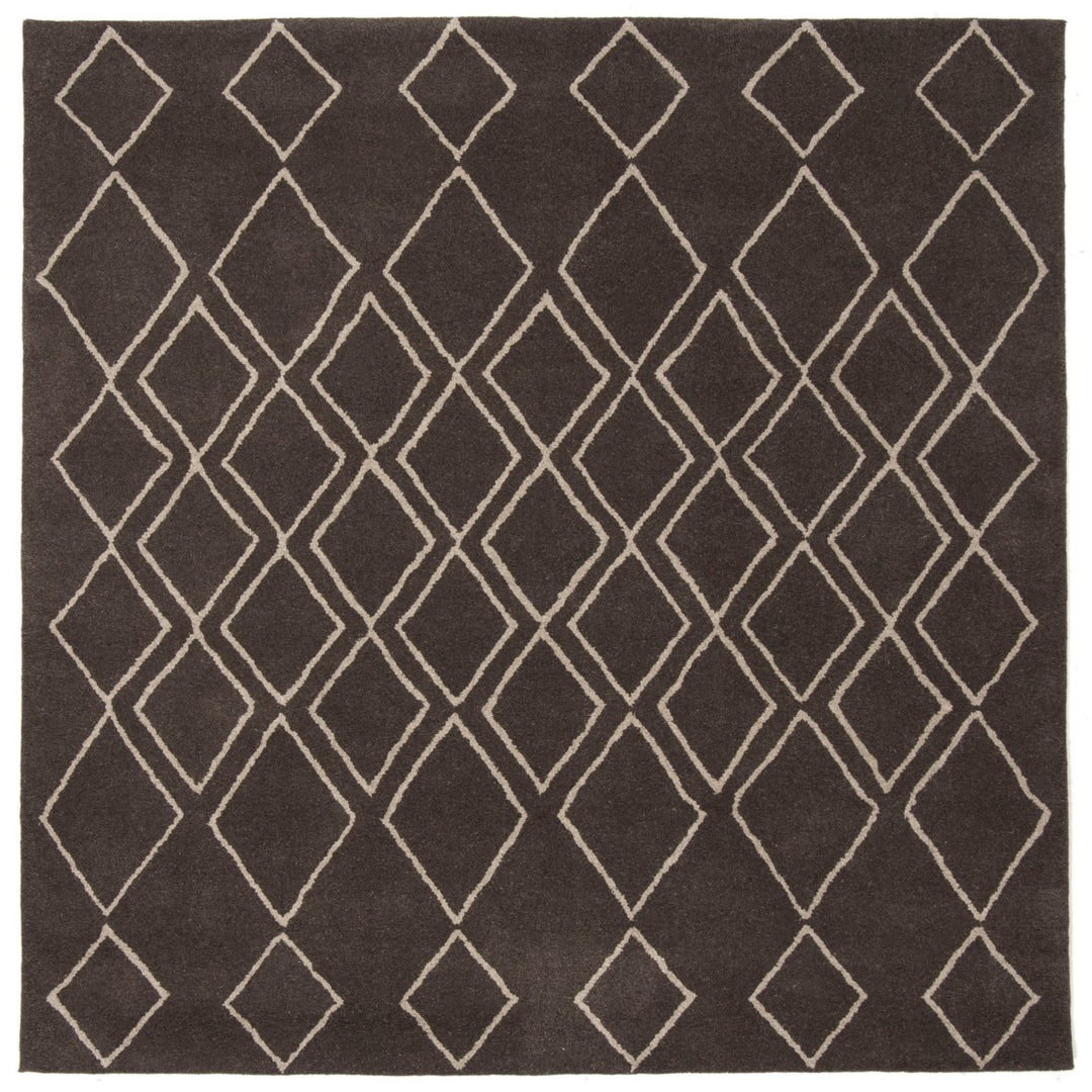 SAFAVIEH Soho SOH340A Handmade Ivory / Dark Grey Rug Image 1