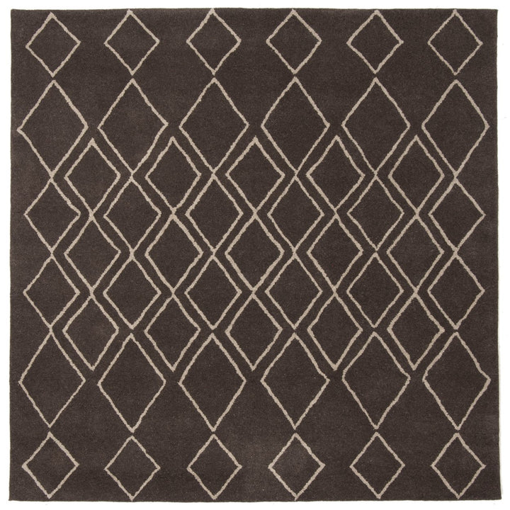 SAFAVIEH Soho SOH340A Handmade Ivory / Dark Grey Rug Image 1