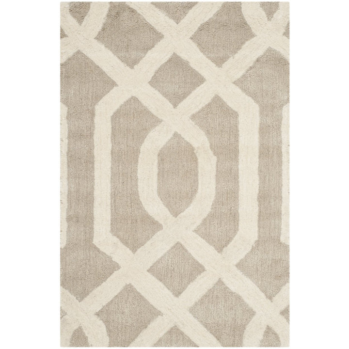 SAFAVIEH Soho Collection SOH411B Handmade Grey/Ivory Rug Image 10