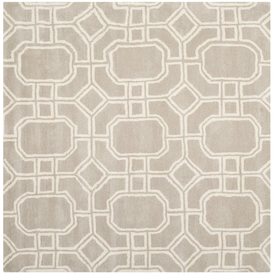 SAFAVIEH Soho Collection SOH414B Handmade Grey/Ivory Rug Image 1