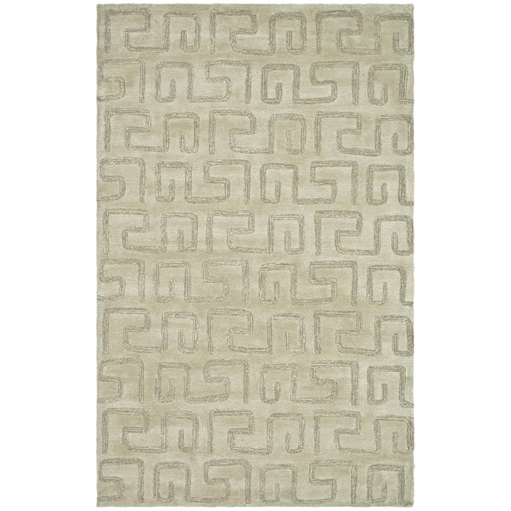 SAFAVIEH Soho Collection SOH416D Handmade Light Green Rug Image 1