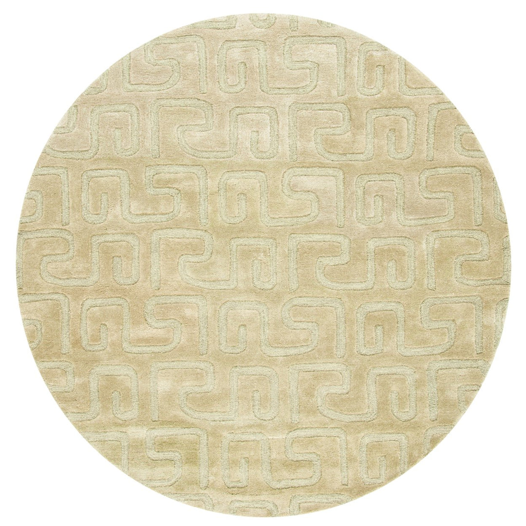 SAFAVIEH Soho SOH416A Handmade Green / Green Rug Image 4