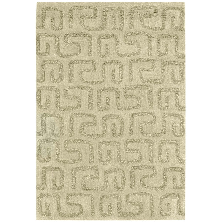 SAFAVIEH Soho Collection SOH416D Handmade Light Green Rug Image 1