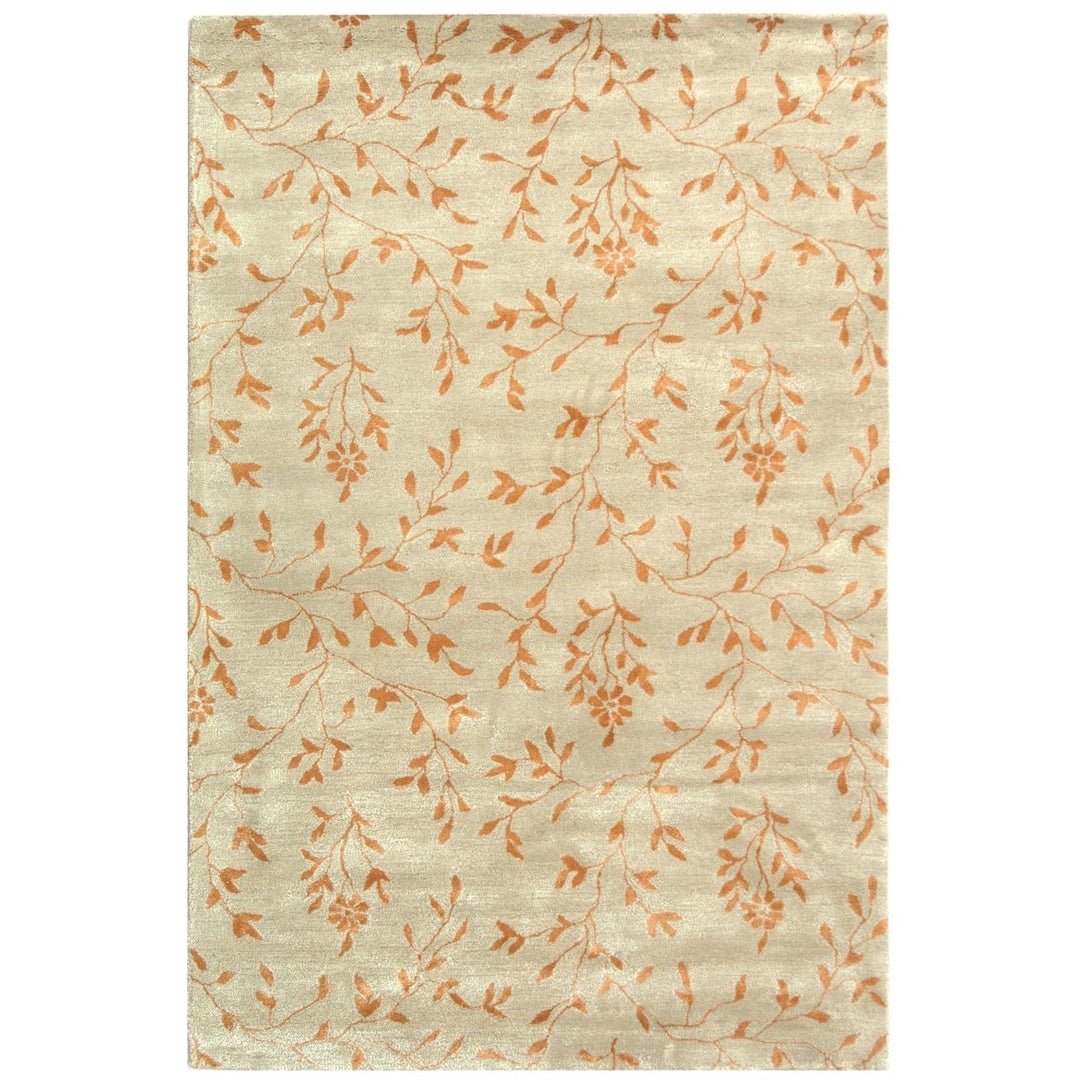 SAFAVIEH Soho SOH418C Handmade Beige / Orange Rug Image 1