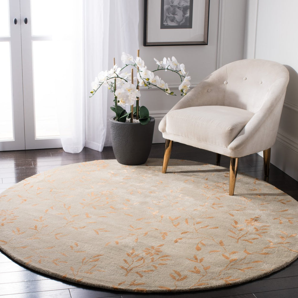 SAFAVIEH Soho SOH418C Handmade Beige / Orange Rug Image 2