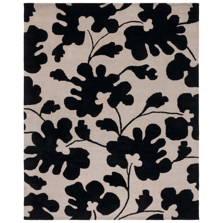 SAFAVIEH Soho SOH419A Handmade Beige / Black Rug Image 1