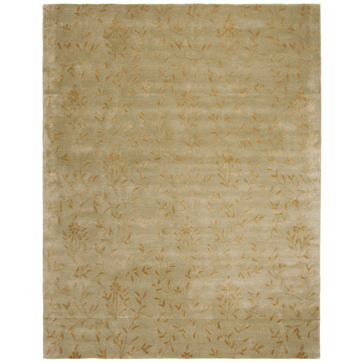 SAFAVIEH Soho Collection SOH418D Handmade Sage / Rust Rug Image 1