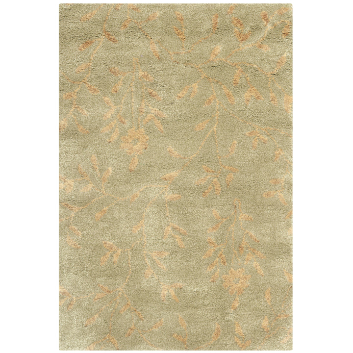 SAFAVIEH Soho Collection SOH418D Handmade Sage / Rust Rug Image 7